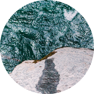 Photo of part of a glacier