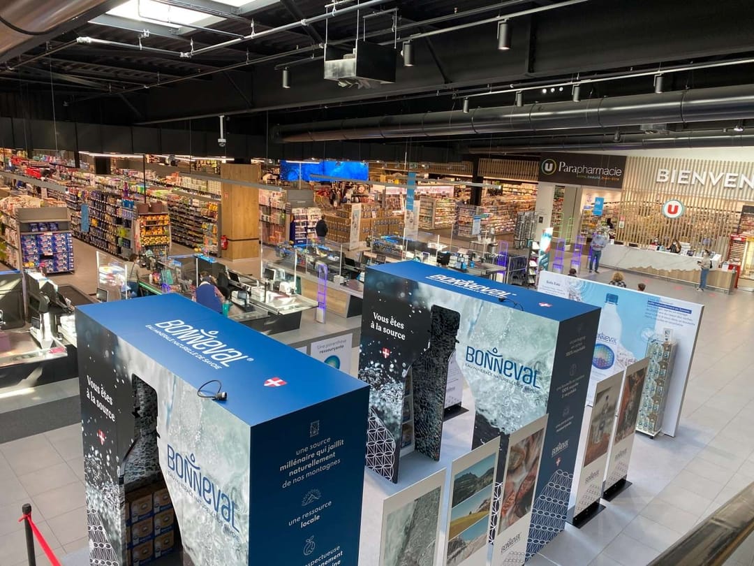 Cérémonie d'inauguration de la marque Bonneval Waters